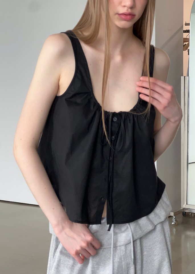Another Avenue - Korean Women Fashion - #momslook - Pure Sleeveless Top - 12