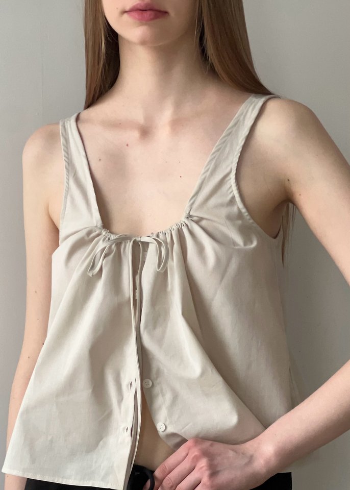 Another Avenue - Korean Women Fashion - #momslook - Pure Sleeveless Top - 8