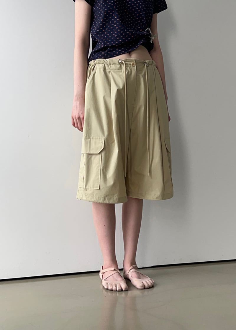 Another Avenue - Korean Women Fashion - #momslook - Half Cargo Pants - 6