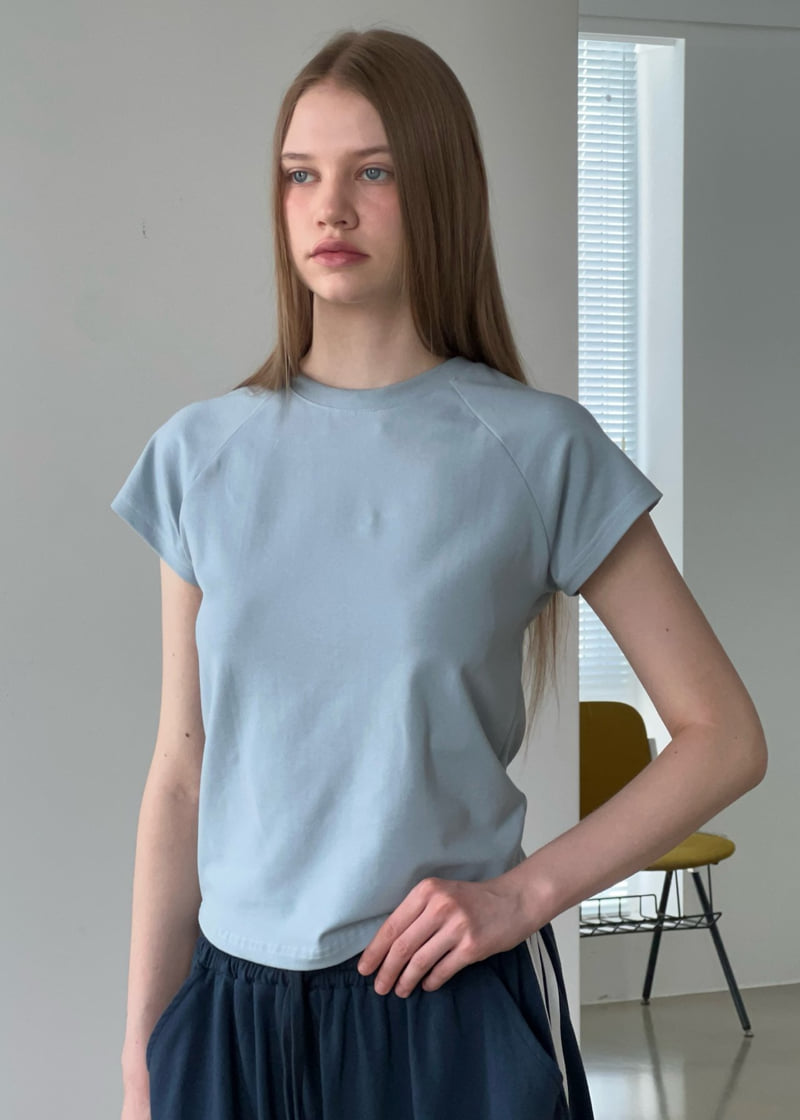 Another Avenue - Korean Women Fashion - #momslook - Stretch Raglan Tee - 10