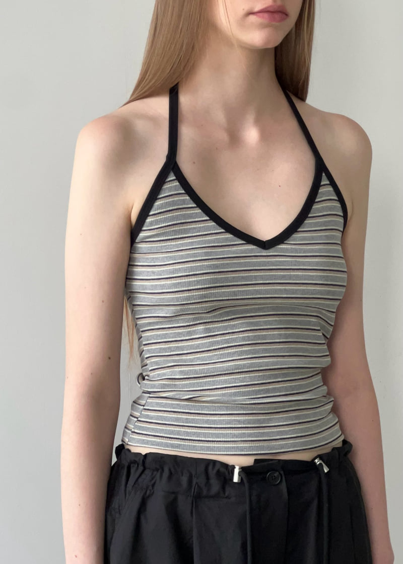 Another Avenue - Korean Women Fashion - #momslook - Sunset Line Halter Top - 11
