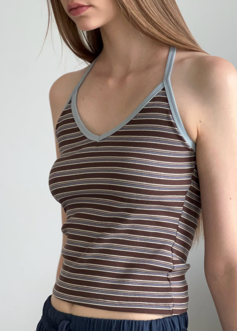 Another Avenue - Korean Women Fashion - #momslook - Sunset Line Halter Top - 7