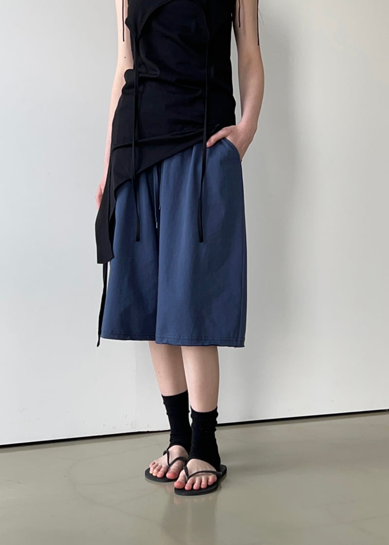 Another Avenue - Korean Women Fashion - #momslook - Wide Bermuda Pants - 11