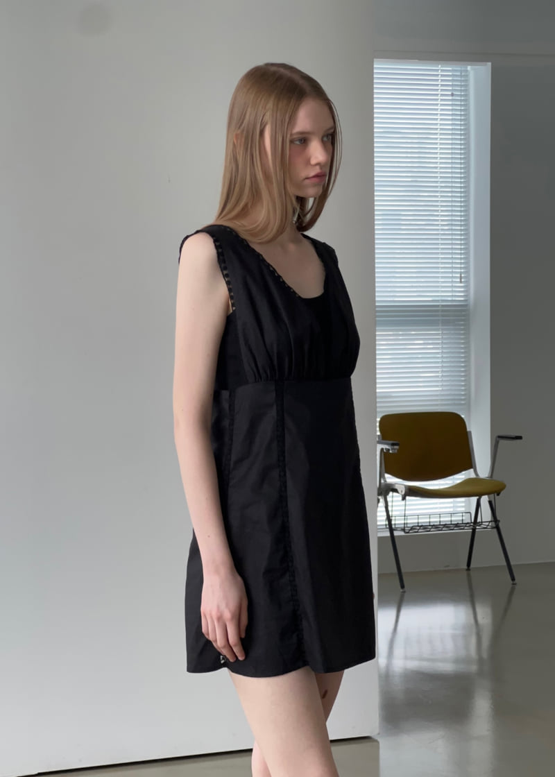 Another Avenue - Korean Women Fashion - #momslook - Deep V One-piece - 11