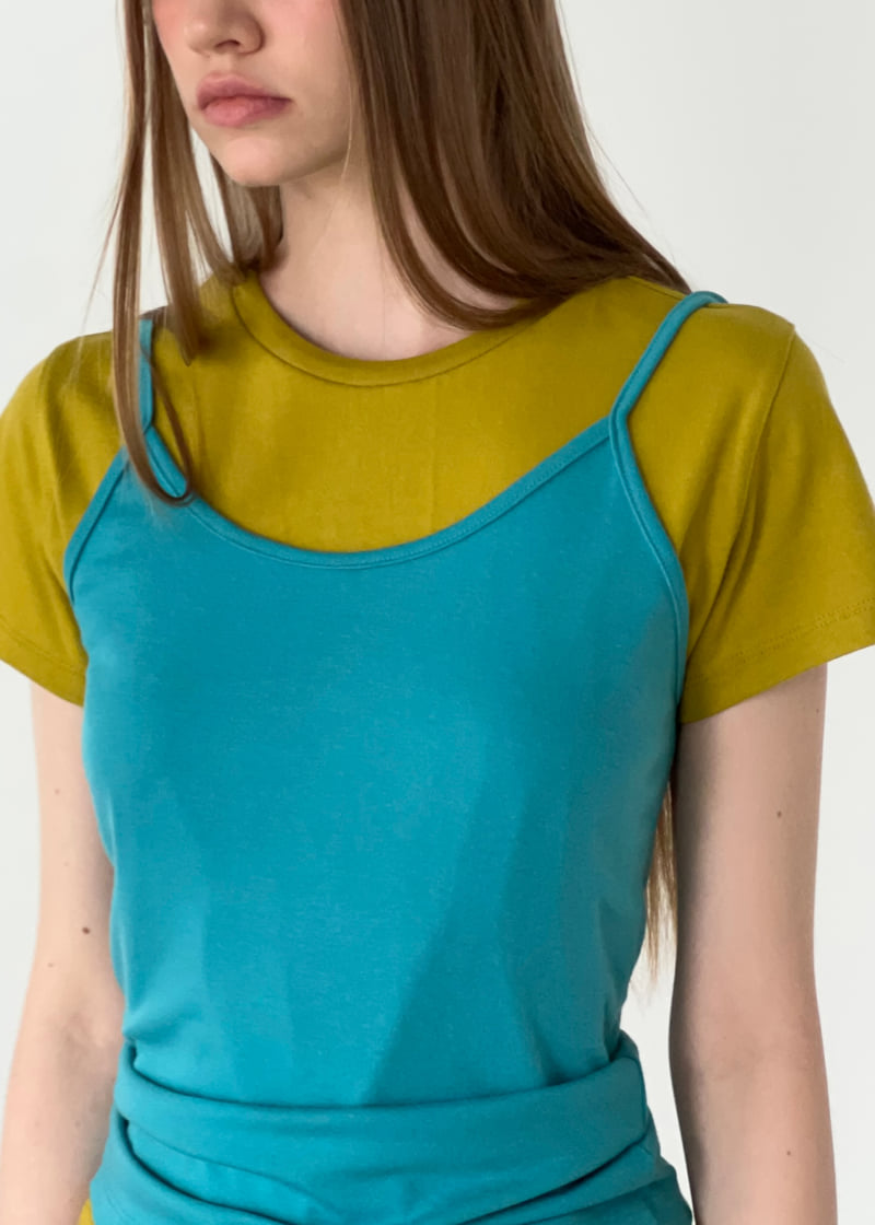 Another Avenue - Korean Women Fashion - #momslook - Biscuit Sleeveless Top - 11