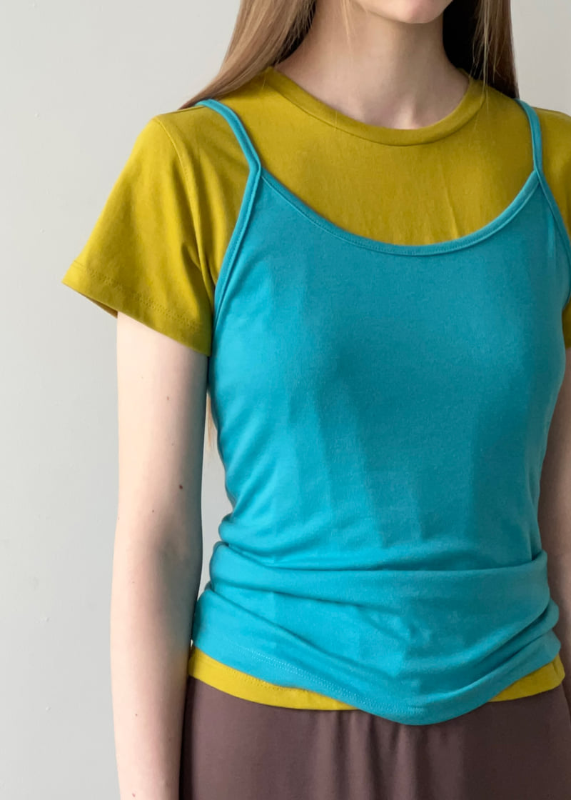 Another Avenue - Korean Women Fashion - #momslook - Biscuit Sleeveless Top - 9