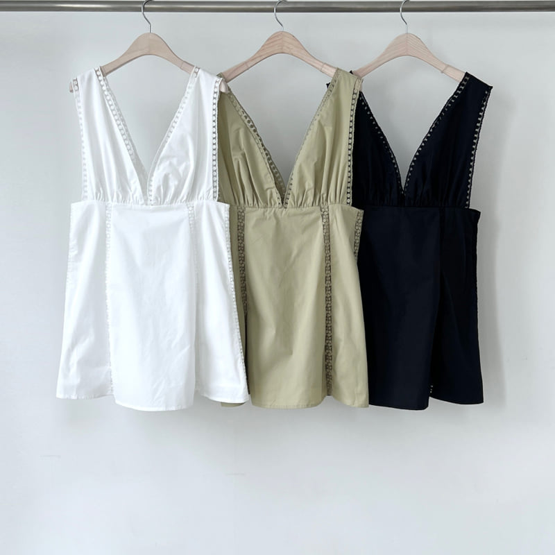 Another Avenue - Korean Women Fashion - #pursuepretty - Deep V One-piece