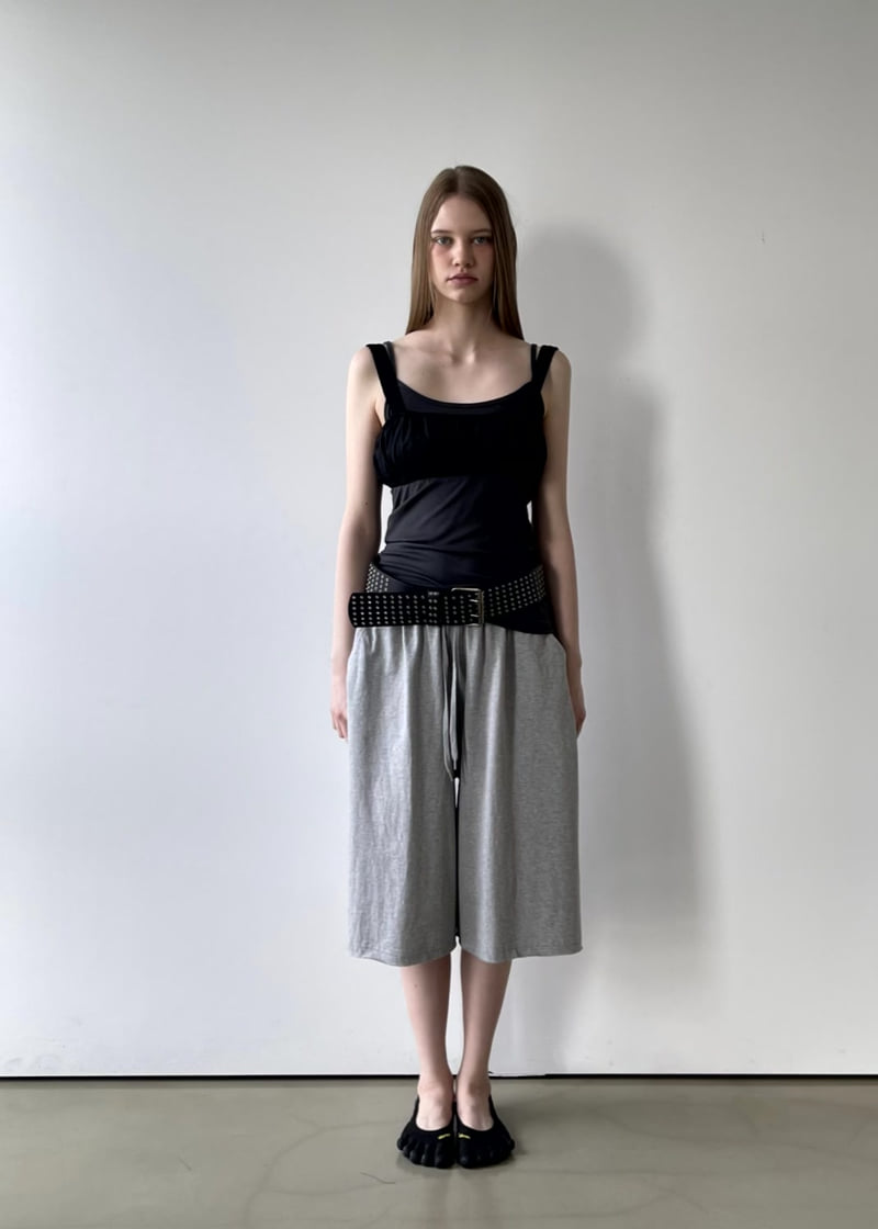 Another Avenue - Korean Women Fashion - #pursuepretty - Wide Bermuda Pants - 4