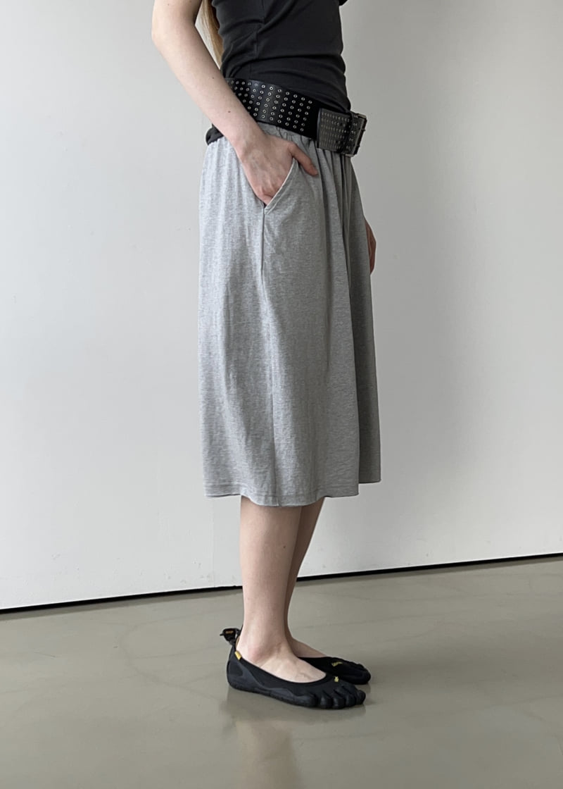 Another Avenue - Korean Women Fashion - #romanticstyle - Wide Bermuda Pants - 5