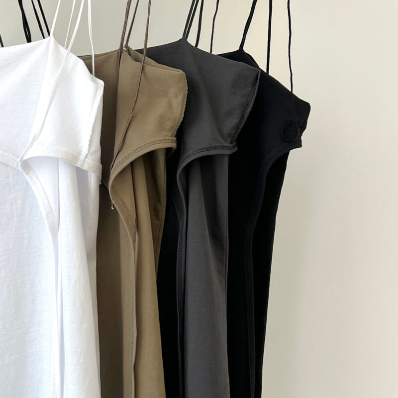 Another Avenue - Korean Women Fashion - #romanticstyle - Sensual Tie Sleeveless Top - 2