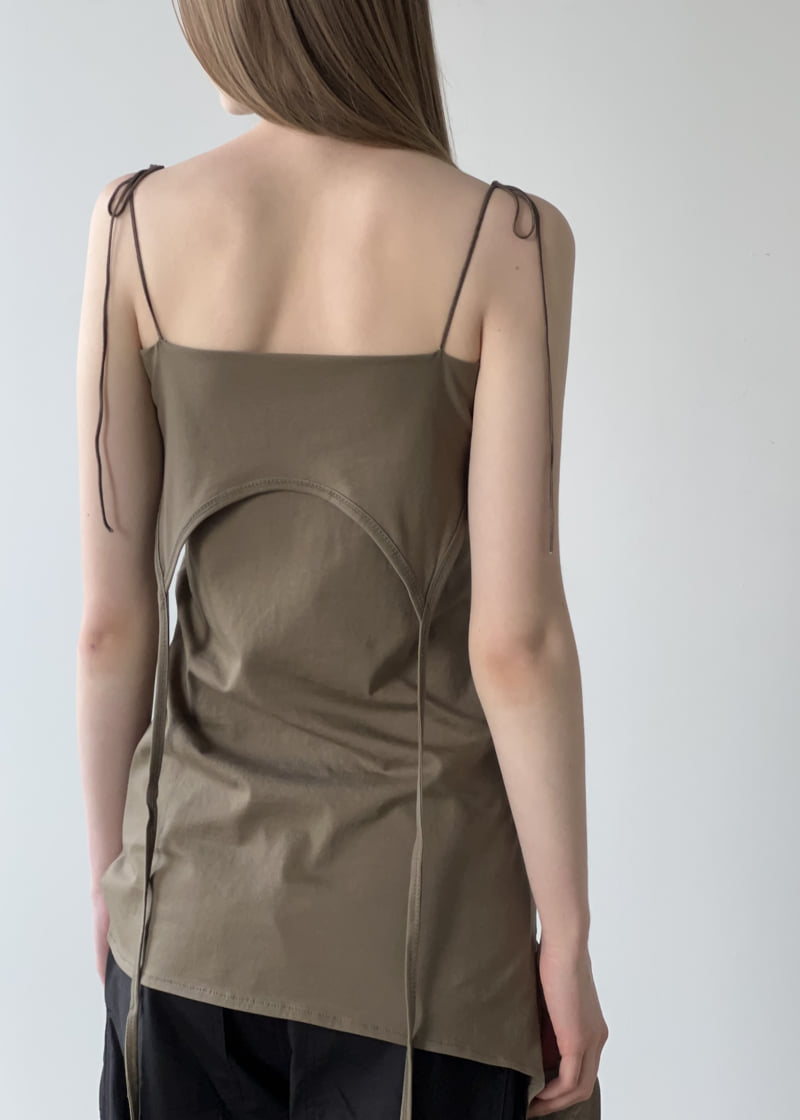 Another Avenue - Korean Women Fashion - #shopsmall - Sensual Tie Sleeveless Top - 3