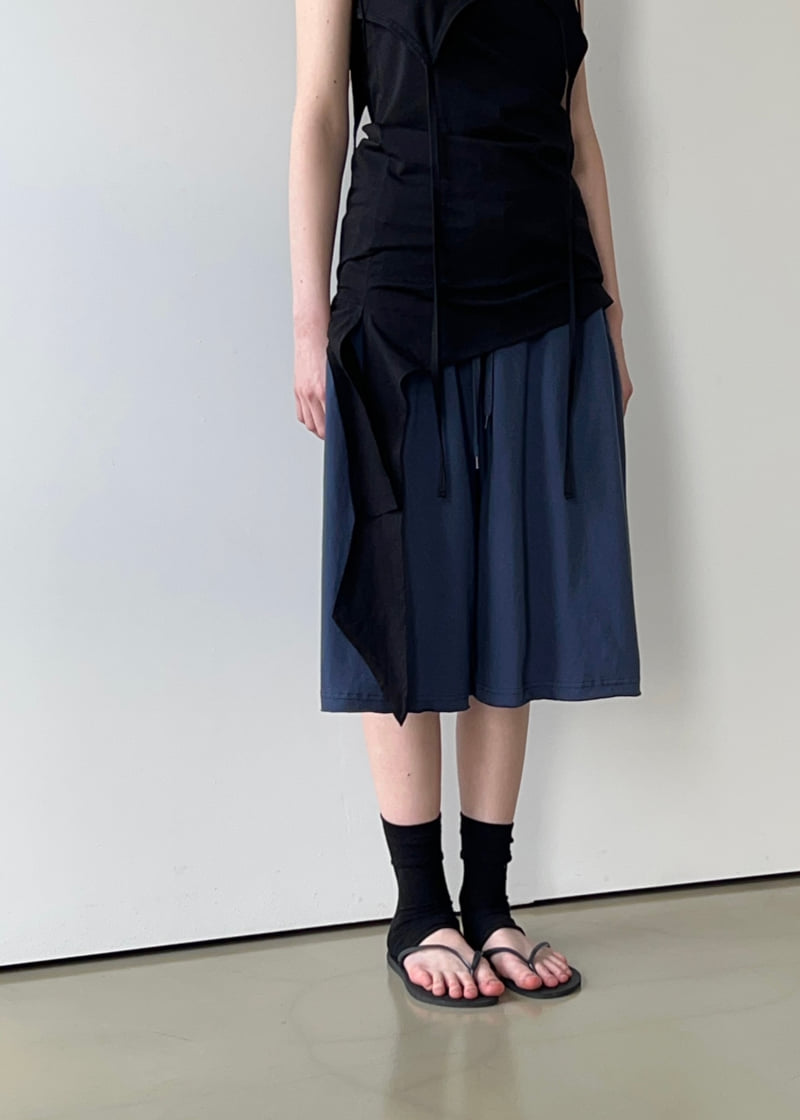 Another Avenue - Korean Women Fashion - #thatsdarling - Wide Bermuda Pants - 7