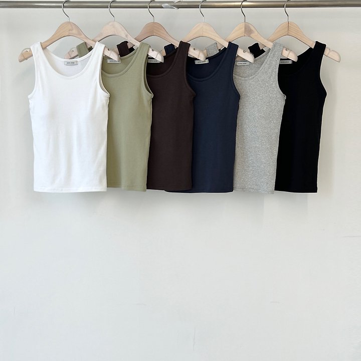 Another Avenue - Korean Women Fashion - #thelittlethings - Moss Pad Sleeveless Top