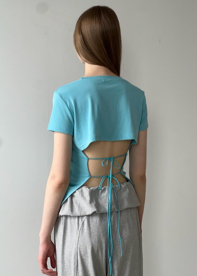 Another Avenue - Korean Women Fashion - #thelittlethings - Back Cut-Out Tee - 10