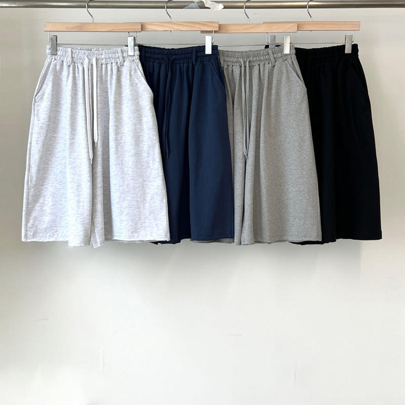 Another Avenue - Korean Women Fashion - #vintageinspired - Wide Bermuda Pants