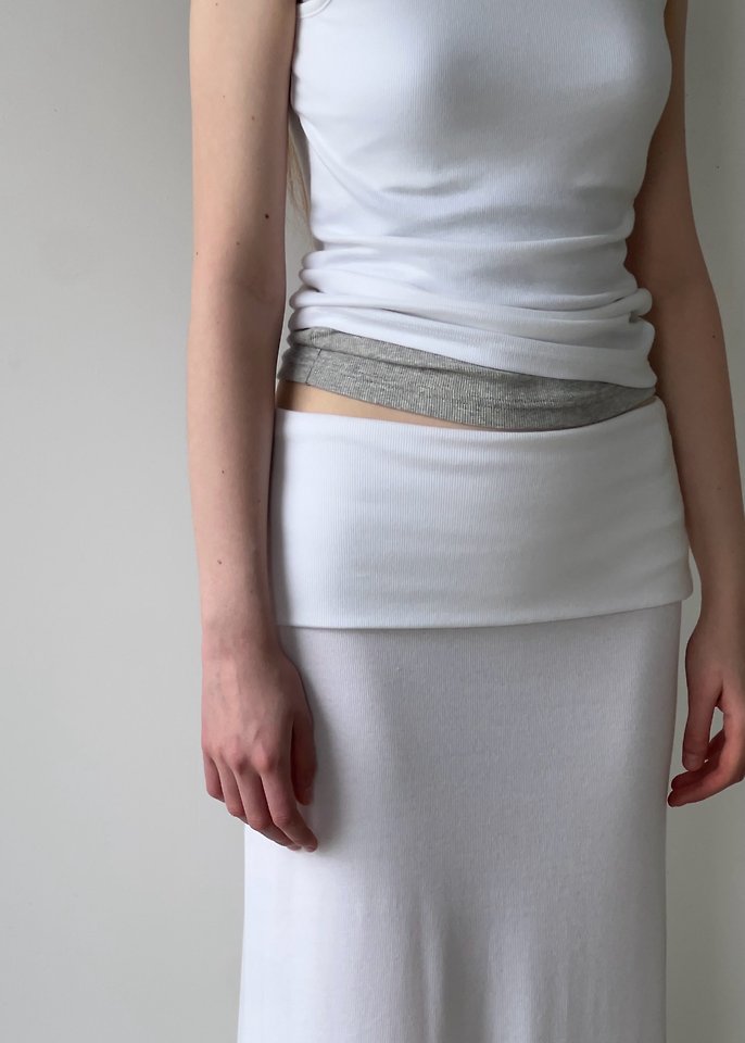 Another Avenue - Korean Women Fashion - #momslook - Moss Long Skirt - 4
