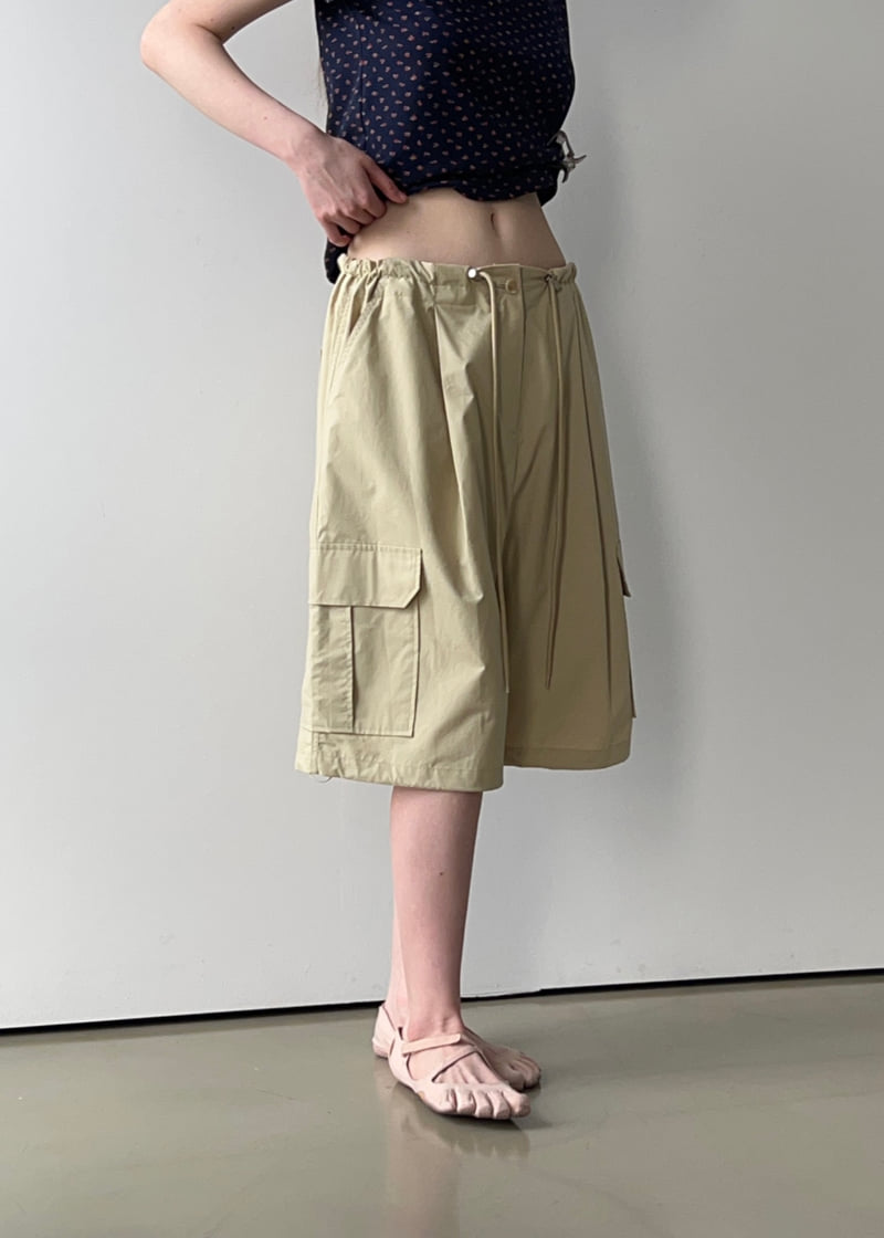 Another Avenue - Korean Women Fashion - #womensfashion - Half Cargo Pants - 5