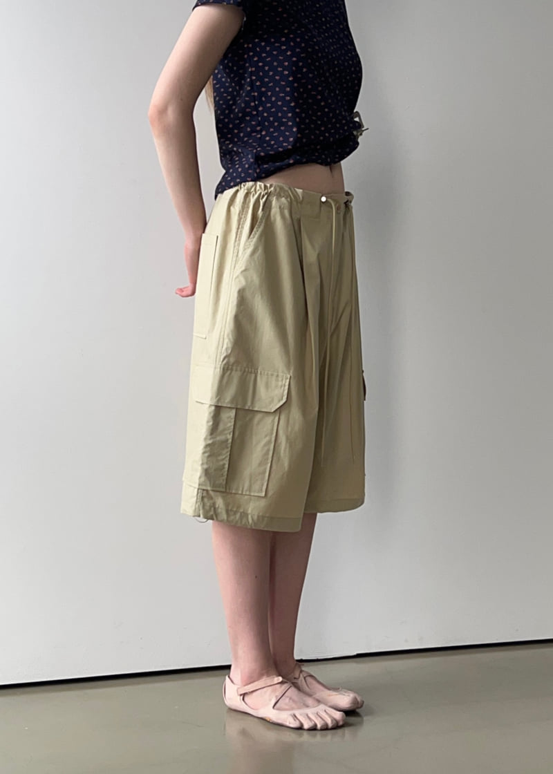 Another Avenue - Korean Women Fashion - #womensfashion - Half Cargo Pants - 7