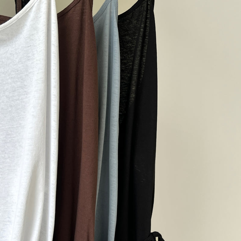 Another Avenue - Korean Women Fashion - #womensfashion - Halter Wrap Sleeveless Top - 2