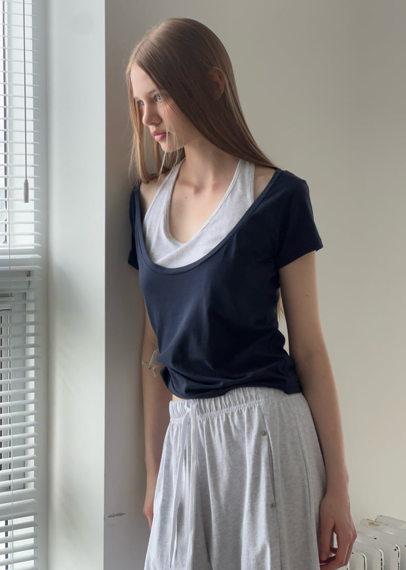 Another Avenue - Korean Women Fashion - #womensfashion - Rosy Layered Tee - 12