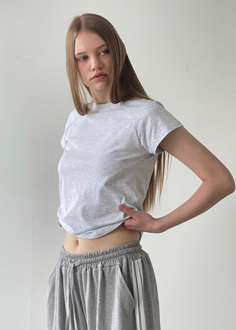 Another Avenue - Korean Women Fashion - #womensfashion - Stretch Raglan Tee - 3