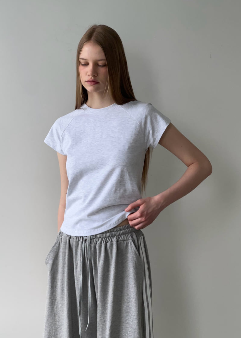 Another Avenue - Korean Women Fashion - #womensfashion - Stretch Raglan Tee - 5