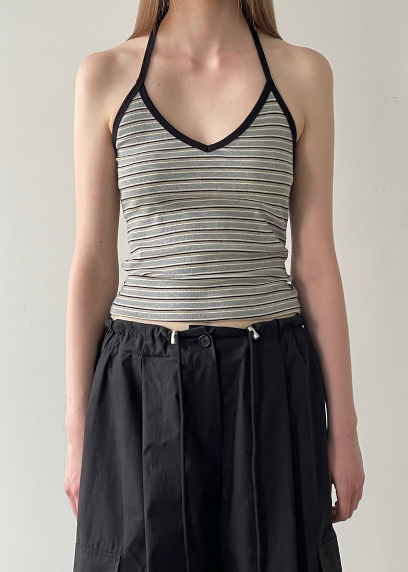 Another Avenue - Korean Women Fashion - #womensfashion - Sunset Line Halter Top - 10