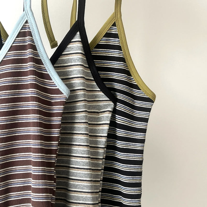 Another Avenue - Korean Women Fashion - #womensfashion - Sunset Line Halter Top - 2