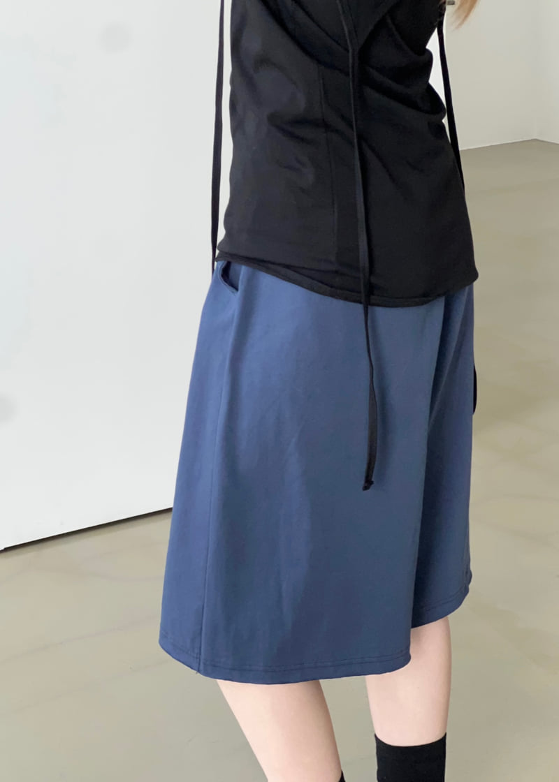Another Avenue - Korean Women Fashion - #womensfashion - Wide Bermuda Pants - 12