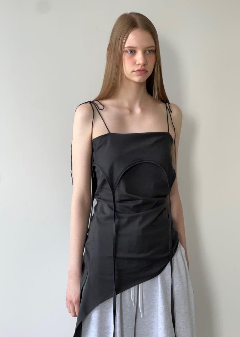 Another Avenue - Korean Women Fashion - #womensfashion - Sensual Tie Sleeveless Top - 7