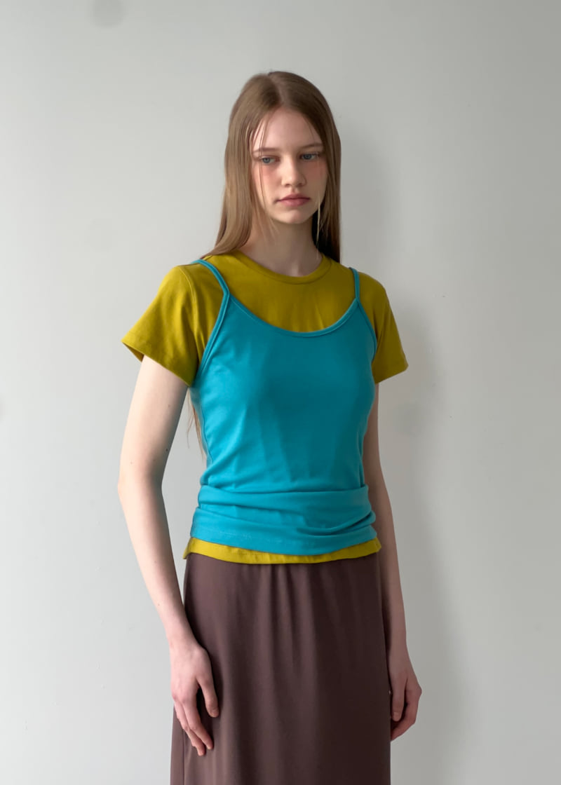 Another Avenue - Korean Women Fashion - #womensfashion - Biscuit Sleeveless Top - 8