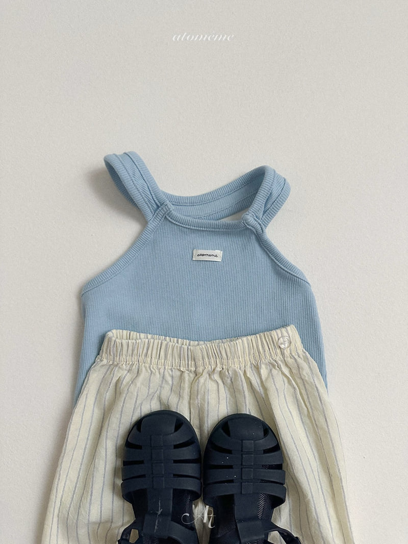 Atomeme - Korean Children Fashion - #childofig - Rene Sleeveless Top (Ribbed) - 10