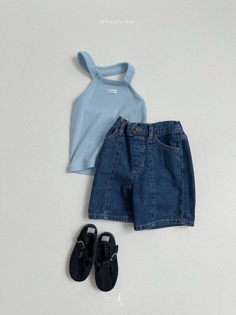 Atomeme - Korean Children Fashion - #designkidswear - Rene Sleeveless Top (Ribbed) - 12