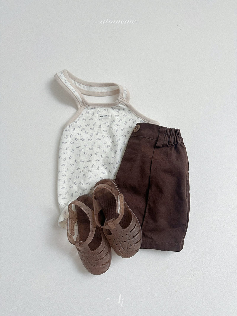Atomeme - Korean Children Fashion - #discoveringself - Rene Sleeveless Top (Flower) - 11