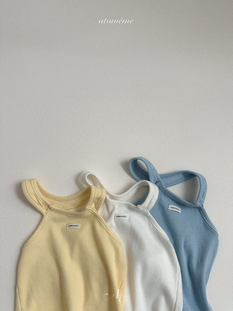 Atomeme - Korean Children Fashion - #kidsshorts - Rene Sleeveless Top (Ribbed)