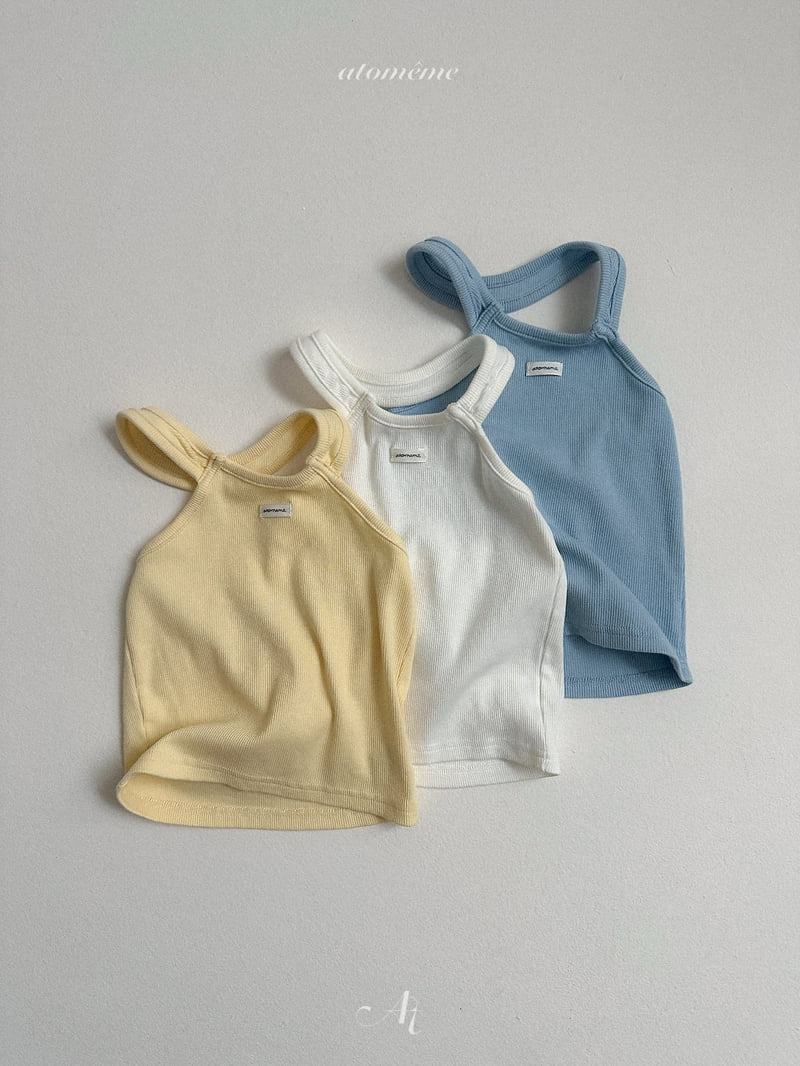 Atomeme - Korean Children Fashion - #kidzfashiontrend - Rene Sleeveless Top (Ribbed) - 3