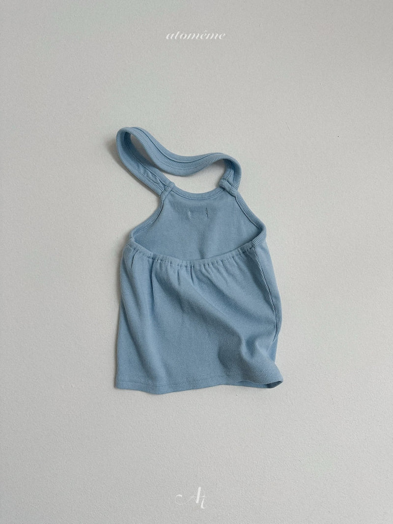 Atomeme - Korean Children Fashion - #littlefashionista - Rene Sleeveless Top (Ribbed) - 5