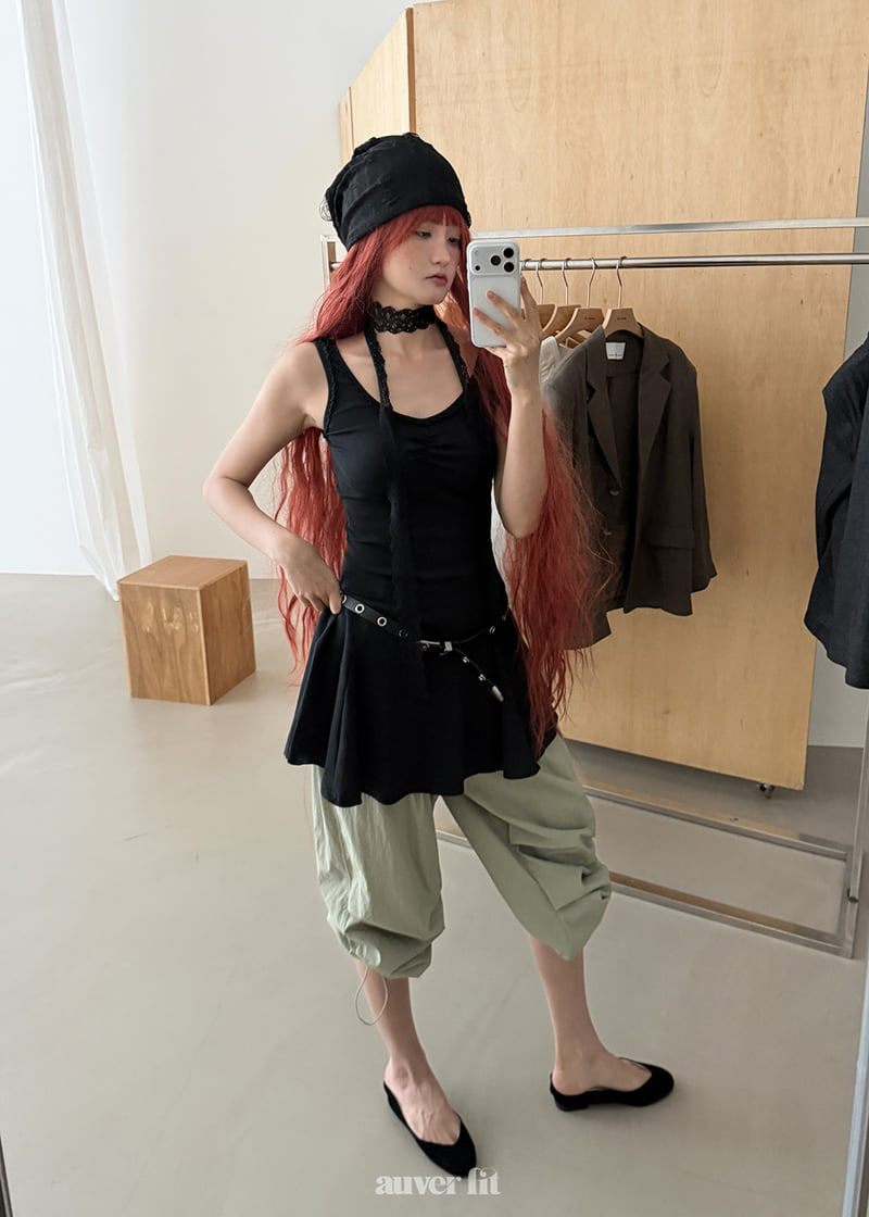Auver_Fit - Korean Women Fashion - #momslook - Mango Lace One-piece - 2