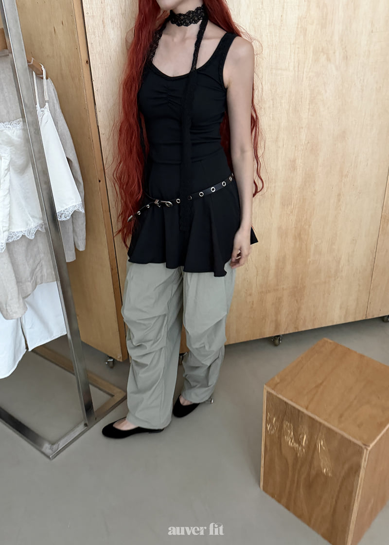 Auver_Fit - Korean Women Fashion - #momslook - Mango Lace One-piece - 3