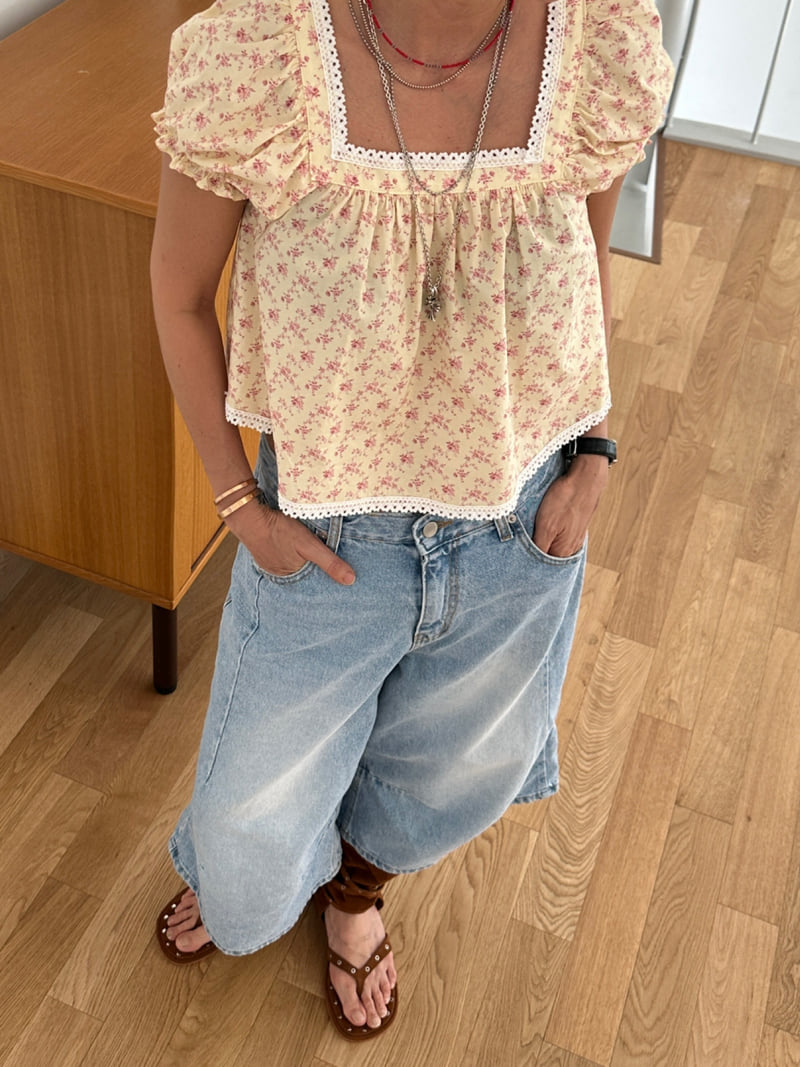 Auver_Fit - Korean Women Fashion - #thelittlethings - Bermuda Pintuck Denim Pants - 4