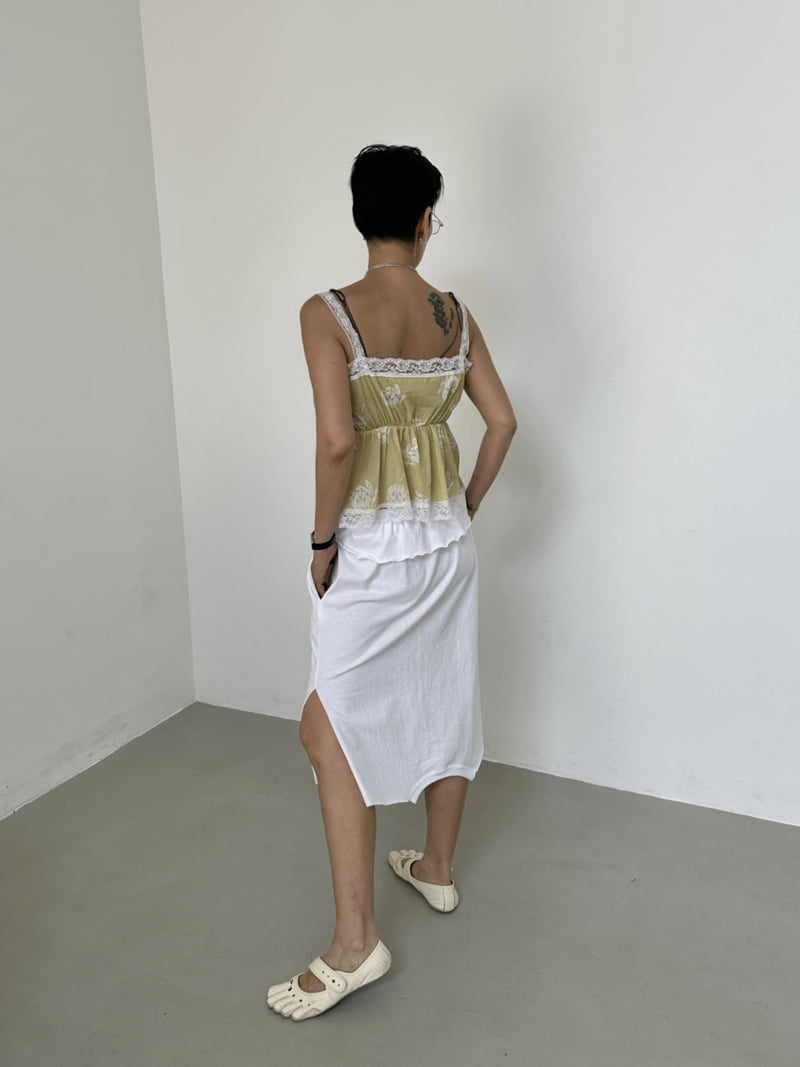Auver_Fit - Korean Women Fashion - #momslook - Rose Bustier Sleeveless Top - 9