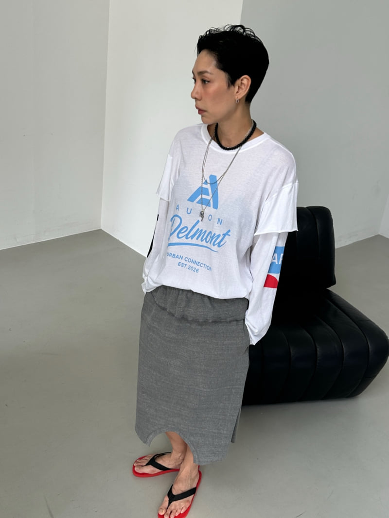 Auver_Fit - Korean Women Fashion - #momslook - Summer Layered Tee - 11