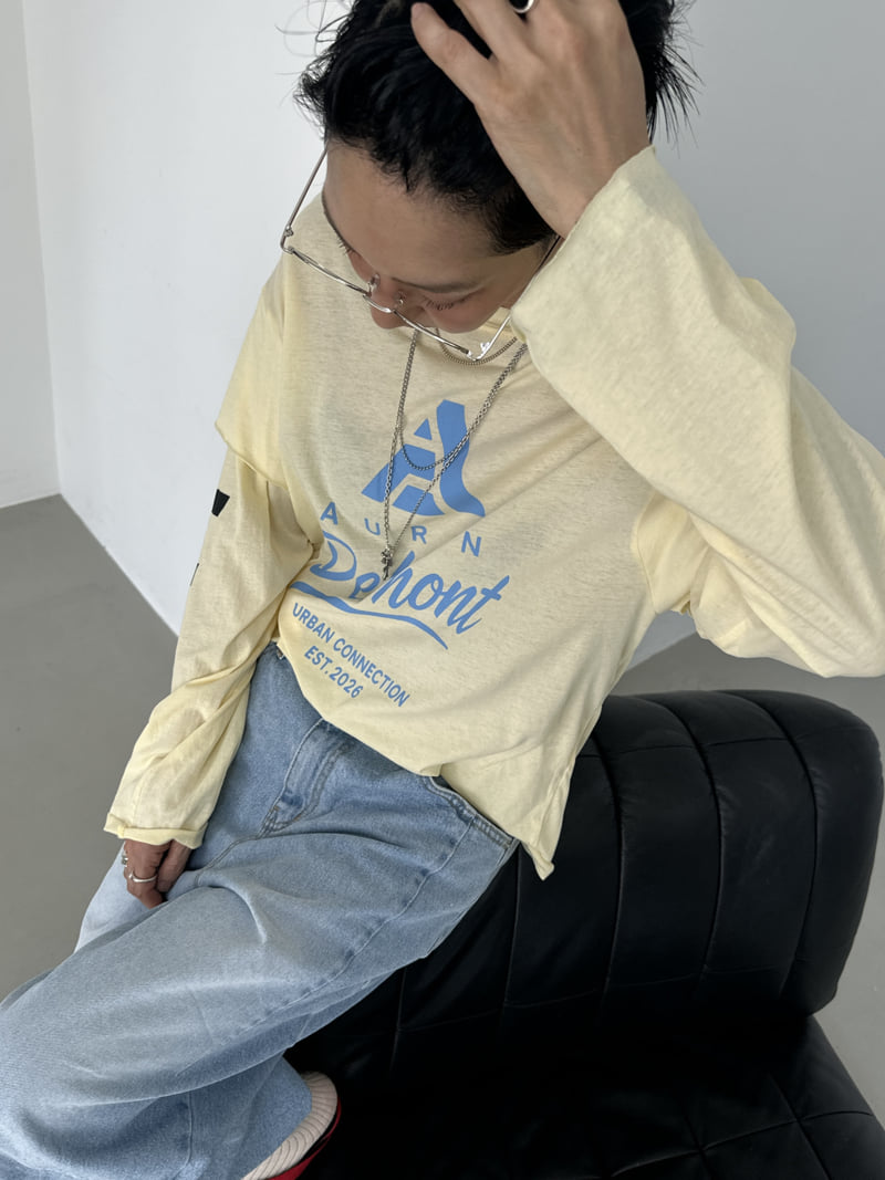 Auver_Fit - Korean Women Fashion - #momslook - Summer Layered Tee - 9