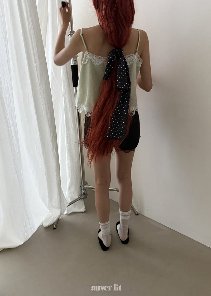Auver_Fit - Korean Women Fashion - #romanticstyle - Lace Lingerie Shorts - 10