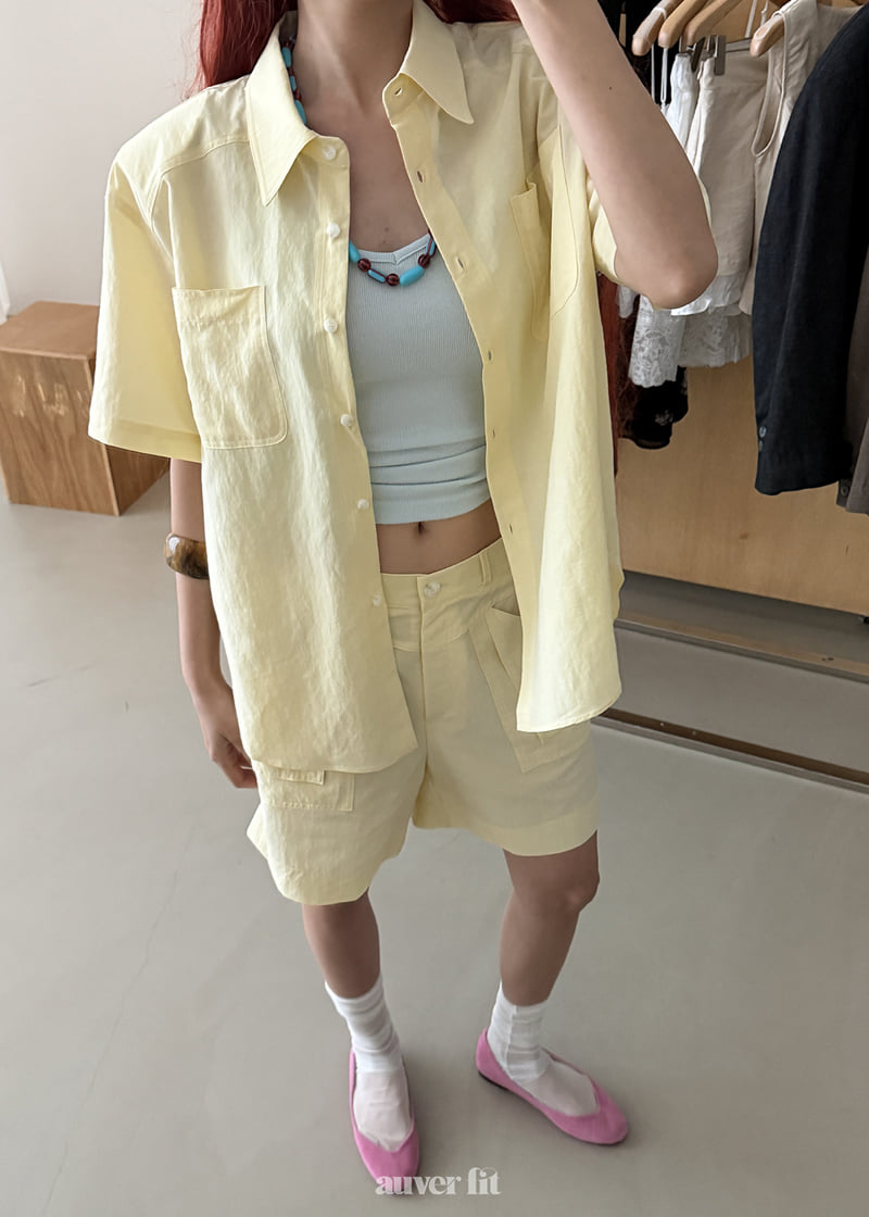 Auver_Fit - Korean Women Fashion - #romanticstyle - Pure Linen Shirt - 7