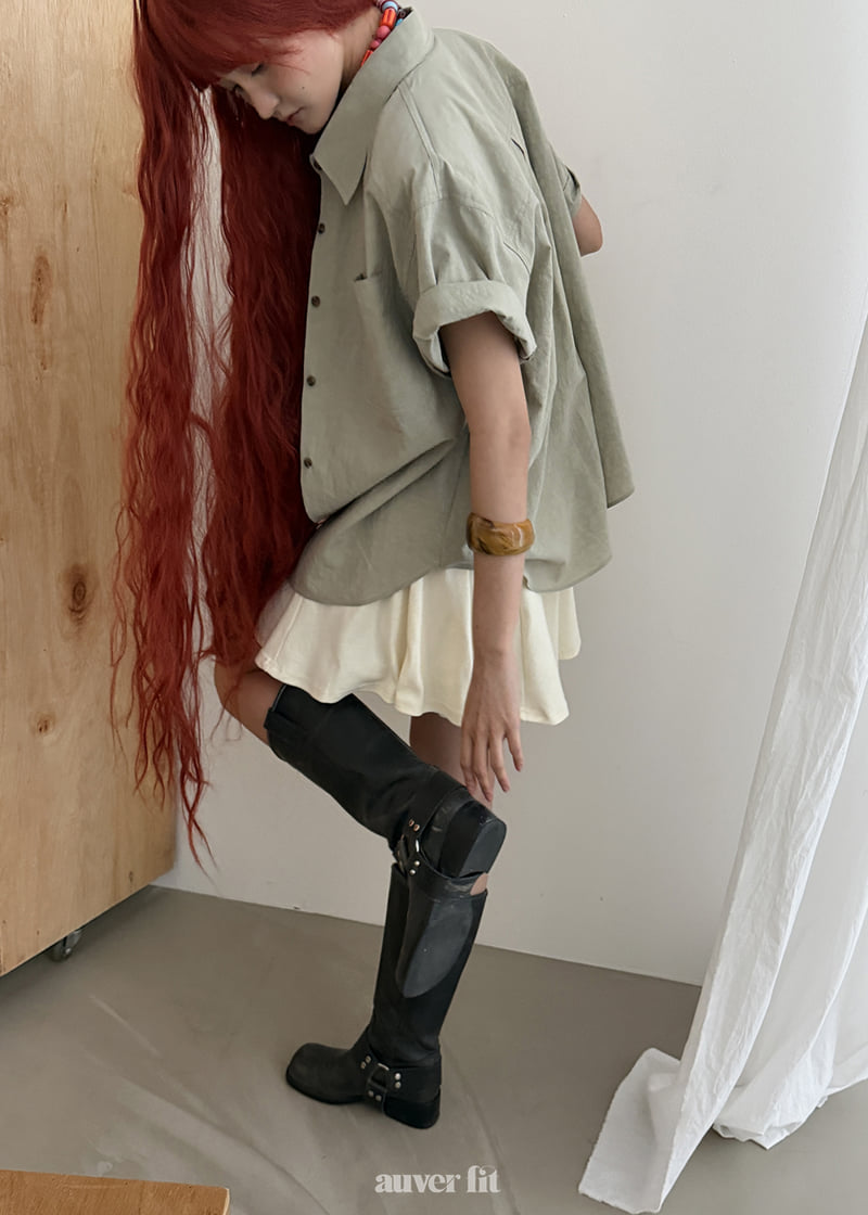 Auver_Fit - Korean Women Fashion - #vintageinspired - Pure Linen Shirt - 4