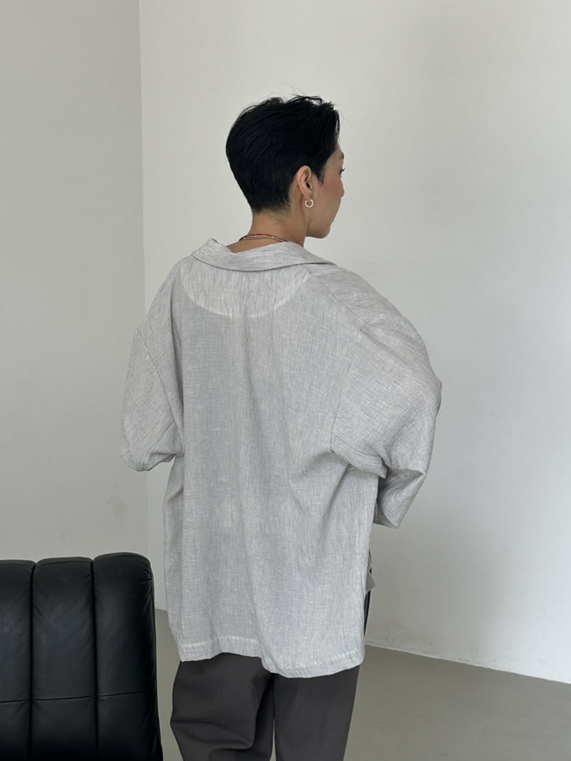 Auver_Fit - Korean Women Fashion - #womensfashion - Linen Pocket Field Jacket - 6