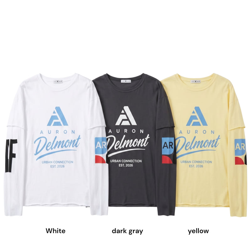 Auver_Fit - Korean Women Fashion - #womensfashion - Summer Layered Tee - 12