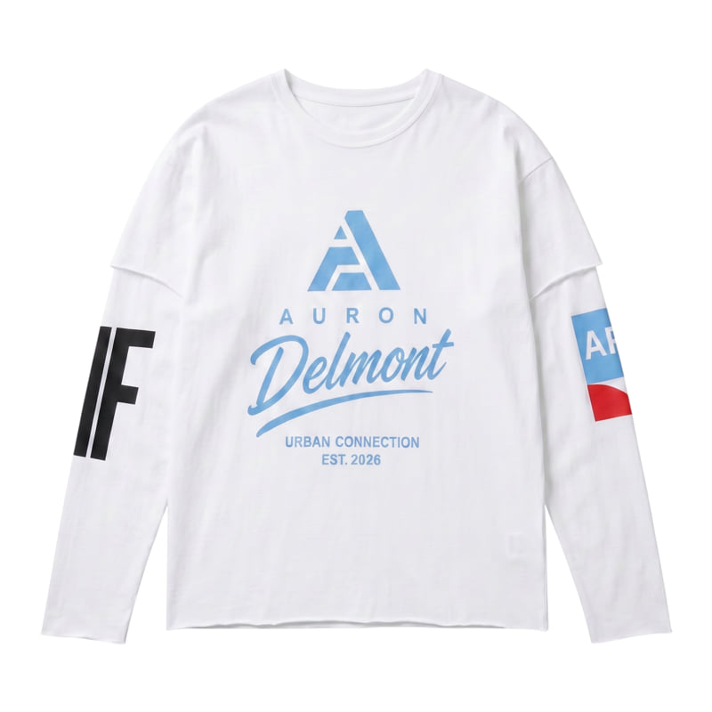 Auver_Fit - Korean Women Fashion - #womensfashion - Summer Layered Tee - 2