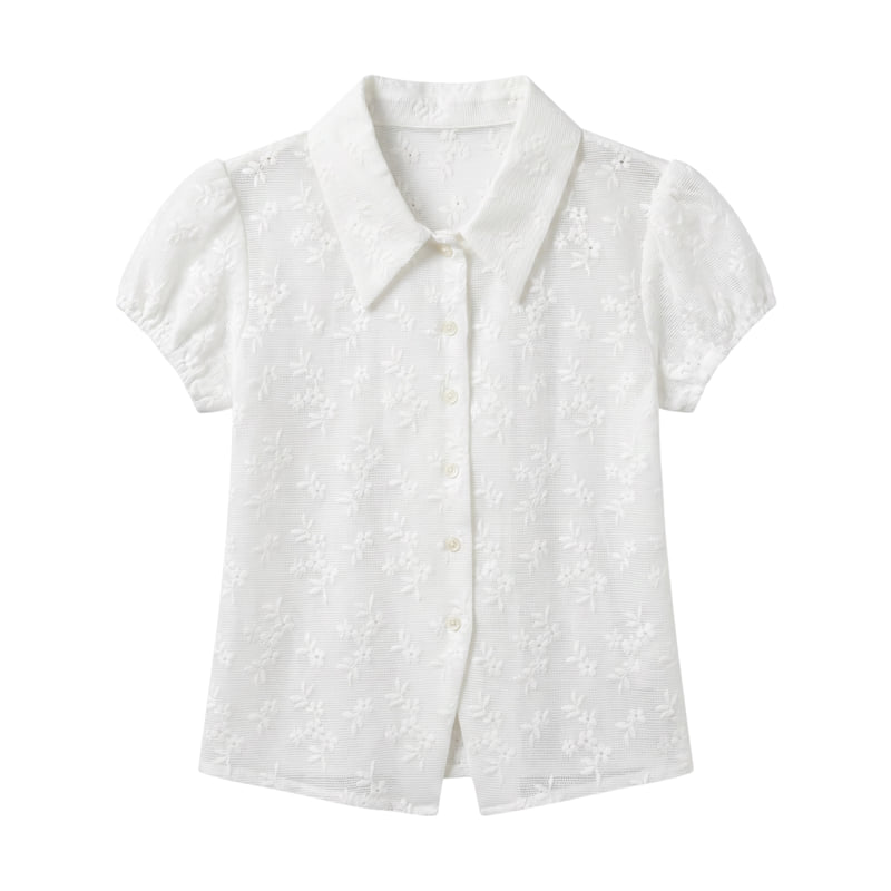 Auver_Fit - Korean Women Fashion - #womensfashion - Daisy Net Set - 2